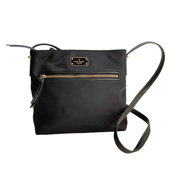 kate spade Bags Kate Spade Nylon Crossbody Bag Black Casual Purse